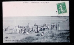 Cp, 17, Ile D'Oléron, Boyard-Ville, Magnifique Plage, Boyardville, Voyagée 1912 - Ile D'Oléron