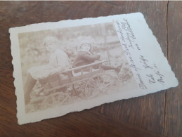 ELBERFELD - 1914 - ZWEI MAEDCHEN In LEITERWAGEN - SPIELEN - KINDER - An FRAEULEIN HEDI HOVER In ZUERICH - Plaatsen