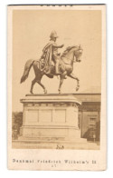 Fotografie Unbekannter Fotograf, Ansicht Berlin, Das Reiterdenkmal Kaiser Friedrich Wilhelm`s III.  - Plaatsen