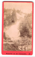 Fotografie Max Balde, Salzburg, Ansicht Gastein, Wasserfall Von Der Grabenmühle  - Places