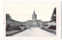 Fotografie / Lichtdruck Edm. Gaillard, Berlin, Ansicht Berlin, Auffahrt Zum Königl. Schloss Charlottenburg  - Plaatsen