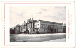 Fotografie / Lichtdruck Edm. Gaillard, Berlin, Ansicht Berlin, Königl. Bibliothek Und Palais Kaiser Wilhelm I.  - Plaatsen