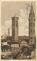 Italy Firenze Torre Del Bargello E Campanile Di Badia - Firenze