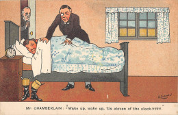 CPA ILLUSTRATEUR / A.LUDOVICI / Mr CHAMBERLAIN / WAKE UP - Autres & Non Classés