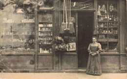 FEMMES _S29081_ Carte Photo - A Identifier - Femme Devant Son Magasin - Women