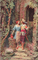 COUPLES - Le Rencontre Avec Le Mousquetaire - Colorisé - Carte Postale Ancienne - Koppels