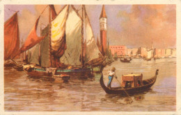 Italy Venezia Signred Illustration - Venetië (Venice)