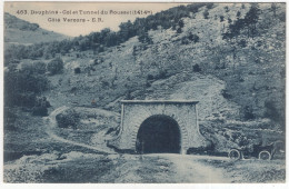 Col Et Tunnel Du Rousset (1414m) : RENAULT TYPE Y 1905 -  Cote Vercors,  Dauphiné - (France) - Passenger Cars