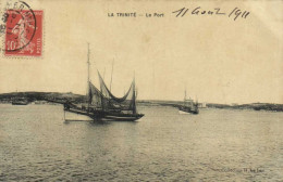 LA  TRINITE  Le Port Bateau De Peche 1er Plan RV - La Trinite Sur Mer