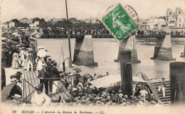 FRANCE - Royan - L'arrivée Du Bateau De Bordeaux - Animé - Carte Postale Ancienne - Royan