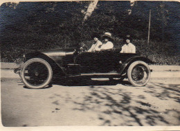 Photographie Vintage Photo Snapshot Automobile Voiture Car Auto Cabriolet - Automobiles