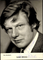 CPA Schauspieler Herbert Bötticher, Portrait, Autogramm - Acteurs