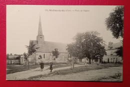 18 - ST.-ELOY-DE-GY  PLACE DE L'EGLISE - Andere & Zonder Classificatie