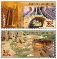 Turkey, Türkei - 2021 - Archaeology, Our CULTURAL ASSETS (ANCIENT CITY OF DARA) ** MNH - Unused Stamps