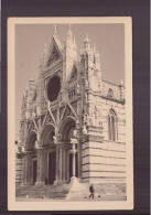 CARTE PHOTO DE LA CATHEDRALE DE SIENNE ITALIE - Photographie