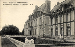 CPA Vallée De Chevreuse Yvelines, Chateau De Breteuil - Canaux - Sonstige & Ohne Zuordnung