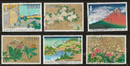 Japon 1996 N° Y&T : 2297 à 2302 Obl. - Used Stamps