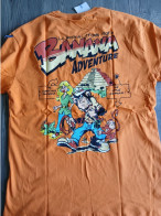 T-shirt LC WAIKIKI Taille M/L NEUF Avec étiquette Orange BANANA ADVENTURE TRADE MARK - Autres & Non Classés