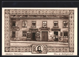 AK Wien, Schubert`s Geburtshaus- U. Portrait, Nussdorferstrasse  - Autres & Non Classés