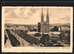 AK Wien, Probst-Pfarrkirche Z. Göttl. Heiland, Maximilianplatz  - Other & Unclassified