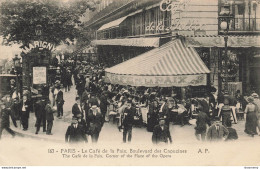 CPA Paris-Café De La Paix-Boulevard Des Capucines-163     L2427 - Cafés, Hôtels, Restaurants