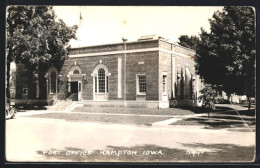 Foto-AK Hampton, IA, Post Office  - Sonstige & Ohne Zuordnung