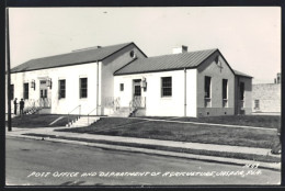 Foto-AK Jasper, FL, Post Office And Departement Of Agriculture  - Altri & Non Classificati