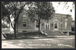 Foto-AK Chamberlain, SD, Post Office  - Other & Unclassified