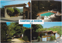 CAGNES-sur-MER. Camping "La Rivière" - Cagnes-sur-Mer