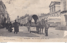 ORNE ALENCON RUE DU COURS JOUR DU MARCHE - Alencon