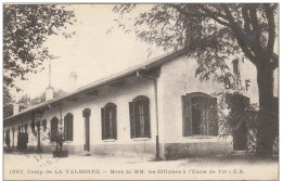 AIN CAMP DE LA VALBONNE MESS DES OFFICIERS ET ECOLE DE TIR - Non Classés