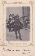 LONDON            POLICEMAN STOPPING THE TRAFFIC         PRECURSEUR - Autres & Non Classés