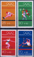 Bund 1972, Mi. 734-37 ** - Unused Stamps