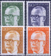 Bund 1971, Mi. 689-92 ** - Ungebraucht