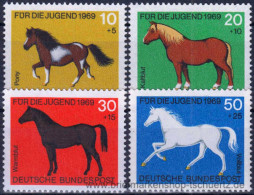 Bund 1969, Mi. 578-81 ** - Ongebruikt