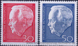 Bund 1967, Mi. 542-43 ** - Unused Stamps