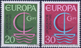 Bund 1966, Mi. 519-20 ** - Ongebruikt