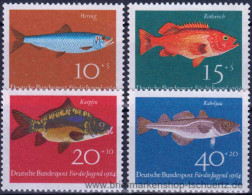 Bund 1964, Mi. 412-15 ** - Unused Stamps