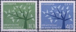 Bund 1962, Mi. 383-84 ** - Neufs