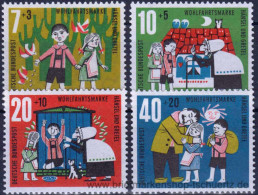 Bund 1961, Mi. 369-72 ** - Unused Stamps