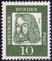 Bund 1961, Mi. 350 Y ** - Unused Stamps