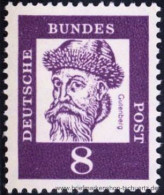 Bund 1961, Mi. 349 Y ** - Unused Stamps