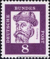 Bund 1961, Mi. 349 X ** - Unused Stamps