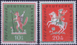 Bund 1958, Mi. 286-87 ** - Ongebruikt