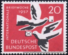 Bund 1957, Mi. 276 ** - Unused Stamps
