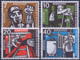 Bund 1957, Mi. 270-73 ** - Unused Stamps