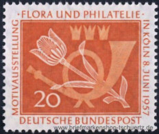 Bund 1957, Mi. 254 ** - Neufs