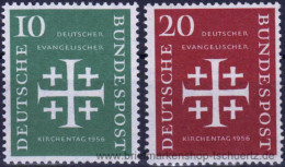 Bund 1956, Mi. 235-36 ** - Unused Stamps