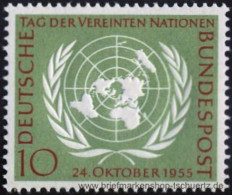 Bund 1955, Mi. 221 ** - Unused Stamps