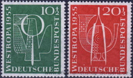 Bund 1955, Mi. 217-18 ** - Unused Stamps